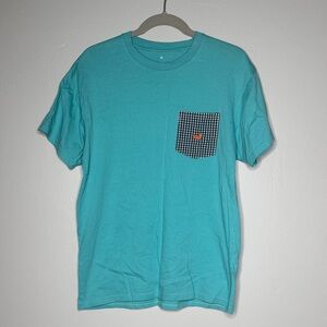 Southern Marsh Teal Men's T-Shirt with Pocket size M